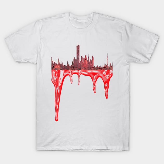 Liquid City T-Shirt by Feel Imagine Create
